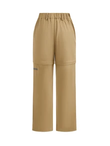 In My Nature Women's Hiking Pants Straight Leg Khaki Loose Fit Detachable Pocket Outdoor Cargo Trousers Mid Rise All Season For Hiking Camping Travel Trekking - Khaki - View 12