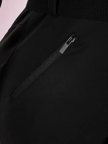 Amplova Women's Long Sleeve Ski Jacket & Pants Set, Padded Ski Suit Suitable For Snow Wear And Skiing Outfits - Black - View 9