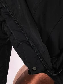 Amplova Women's Long Sleeve Ski Jacket & Pants Set, Padded Ski Suit Suitable For Snow Wear And Skiing Outfits - Black - View 17