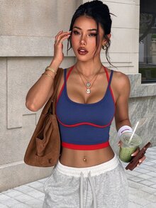 Velisys Velisys Casual Sporty Tank Top, Simple & Fashionable, Daily Wear & Fitness - Multicolor - View 1