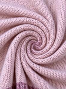 TaskSense Women's Casual Dusty Mauve Long Sleeve Crew Neck Pullover Sweater Fall Everyday Date Valentine's Day Autumn - Pink - View 7