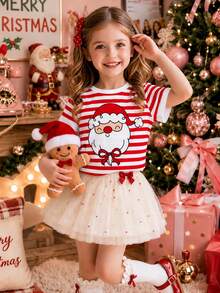 3PCS Young Girls T-Shirts Young Girl Young Girl Young Girl Young Girl Young Girl - Multicolor - View 6