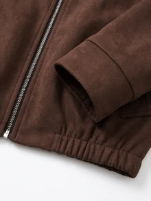 GlowEve Women's Winter Fashion Versatile Jacket - Coffee Brown - View 6