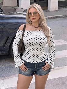 SHEIN ICON تي شيرت حجم كبير - متعدد الألوان - مشاهدة 1