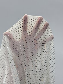 StreetHx Women's Streetwear Y2K Asymmetrical Shoulder Slim Fit Long Sleeve Mesh Top - White - View 6