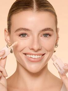 SHEGLAM Hideaway Full-Coverage Concealer-Fair Color Corrector Brightener And Highlighter Brand Beauty Cosmetic Makeup For Women And Girls - Fair - View 9