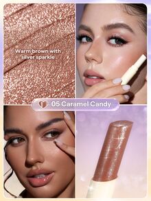 SHEGLAM Lunar Jelly Frosty 眼影棒- 05 Caramel Candy 品牌 美妝 化妝品 彩妝 女性與女孩 Y2K 萬聖節 秋冬 臉部彩繪 狂歡派對 - 05 焦糖糖果 - 查看 4