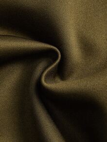 Solavon Yoga Loose Fit Long Cover Up Air Layer Cover-Up Sports Jacket - Army Green - View 11