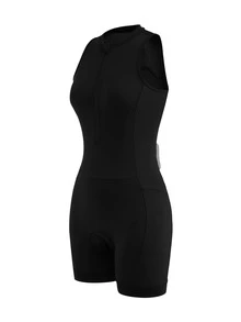 In My Nature Women's Solid Color Casual Daily Outdoor Romper - Black - View 13