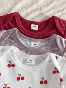 Newborn Multi-Element Jumpsuit Set, Loved And Pursued By Children, Made Of Comfortable Soft Skin-Friendly Fabric, Suitable For Children's Home Wear, Bringing Comfortable Sleep And Healthy Growth To Children - Multicolor - View 5