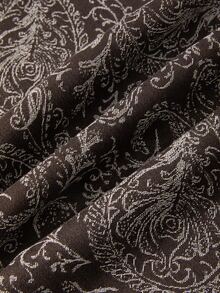 GlowEve CURVE Plus Size Women Casual Wide Leg Jeans With Paisley Pattern, All Season - Multicolor - View 7