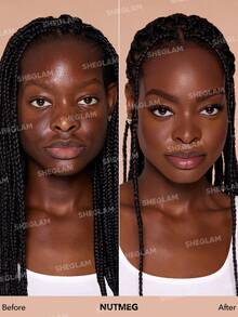 SHEGLAM Skinfinite عينة كريم أساس مرطب-Nutmeg ماركة تجميل ومكياج للنساء والفتيات - Nutmeg - مشاهدة 2