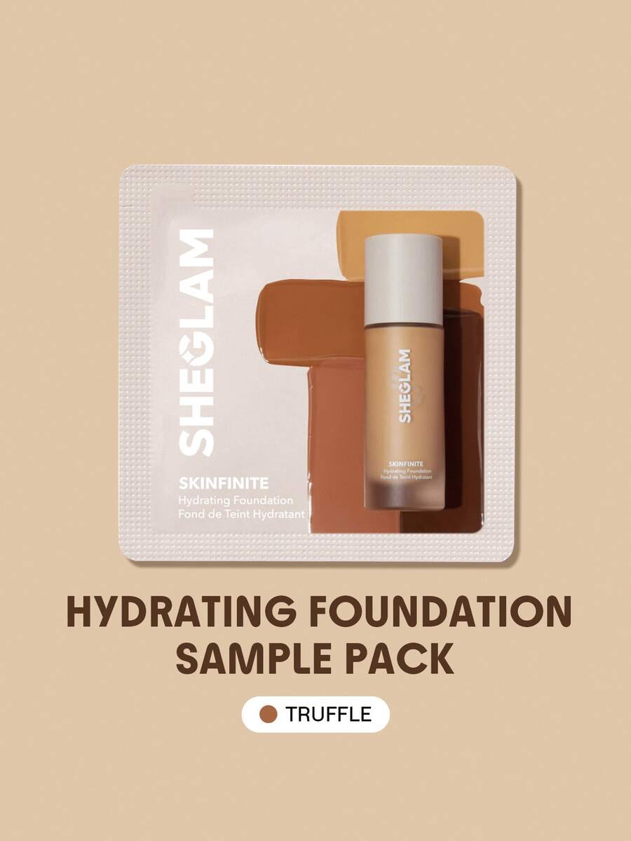 SHEGLAM Skinfinite 保濕粉底液試用裝-Buttercream 品牌 美妝 化妝品 彩妝 女性與女孩 Y2K 萬聖節 秋冬 臉部彩繪 狂歡派對 - Truffle - 查看 1