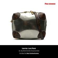 Authenticated Louis Vuitton PRE-OWNED Vernis Miroir Venice Bag - 銀色 - 查看 1