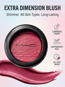 Mac Extra Dimension Blush Sweets For My Sweet – Blush, Long-Wearing, For Makeup Enthusiasts, Mid-Tone Pink, Suitable For Daily Makeup Routine - Sweets For My Sweet - View 2