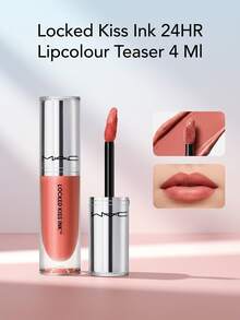MAC Locked Kiss Ink 24HR Lipcolour Teaser 4 Ml – Liquid Lipstick, 24-Hour Wear, For Women, Teaser, Suitable For Daily Wear - Teaser - View 1