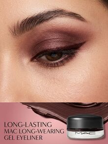 MAC Pro Longwear Paint Pot Eyeshadow Cream Black Mirror 5 G – Eyeshadow, Long-Wearing, For Professional Makeup Artists, Black Mirror, Suitable For Professional Studio Makeup - Black Mirror - View 4