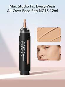 Mac Studio Fix Every-Wear All-Over Face Pen NC15 12ml – Concealer Pen, Long-Wearing, For Fair Skin Tones, NC15, Suitable For Daily Makeup Routine - NC15 - View 1