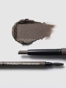 MAC Pro Brow Definer Thunder 0.3 G – Eyebrow Pencil, Long-Wearing, For Makeup Enthusiasts, Thunder, Suitable For Daily Makeup Routine - Thunder - View 3