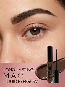 MAC Big Boost Fiber Eye Brows Gel Stud 4.1 G – Eyebrow Gel, Volumizing, For Women, Dark Brown, Microfibers, Suitable For Daily Makeup Routine - Stud - View 4