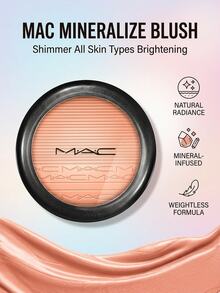 MAC Extra Dimension Skinfinish Highlighter Glow With It 9 G – Highlighter, Luminous Finish, For Makeup Enthusiasts, Peachy Tan, Prismatic Pigments, Suitable For Daily Makeup Routine - Glow With It - View 2
