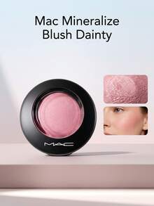 Mac Mineralize Blush Dainty – Blush, Shimmer Finish, For Women, Dainty, Minerals, Suitable For Daily Makeup - Dainty - View 1