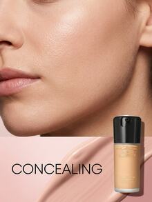 MAC Studio Radiance Serum-Powered Foundation NC30 30 Ml – Foundation, Radiant Finish, For Dry Skin, NC30, Hyaluronic Acid, Suitable For Daily Makeup Routine - NC30 - View 4