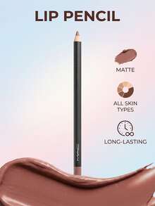 MAC Lip Pencil Stripdown 1.45 G – Nude Beige Matte Finish, Long-Lasting Lip Definition, Smooth Glide Formula For Precise Contouring, Smudge-Proof Professional Makeup, Perfect For Daily Wear And Versatile Lip Styling - Stripdown - View 2