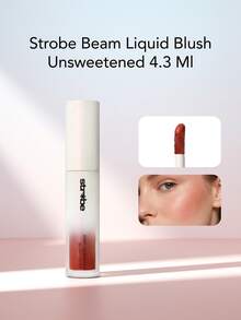 MAC Strobe Beam Liquid Blush Unsweetened 4.3 Ml – Liquid Blush, Radiant Glow, For Makeup Enthusiasts, Terracotta, Suitable For Daily Makeup Routine - Unsweetened - View 1