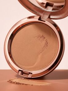 MAC SKINFINISH SUNSTRUCK MATTE BRONZER 8g – Bronzer, Long-Wearing, For All Skin Types, Matte, Marshmallow Root, Suitable For Daily Makeup - Matte Light Golden - View 3