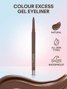 MAC Colour Excess Gel Pencil Eyeliner Skip The Waitlist 0.35 G – Eyeliner, Waterproof, For Makeup Enthusiasts, Skip The Waitlist, Suitable For Daily Eye Makeup - Skip The Waitlist - View 2