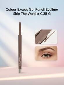 MAC Colour Excess Gel Pencil Eyeliner Skip The Waitlist 0.35 G – Eyeliner, Waterproof, For Makeup Enthusiasts, Skip The Waitlist, Suitable For Daily Eye Makeup - Skip The Waitlist - View 1