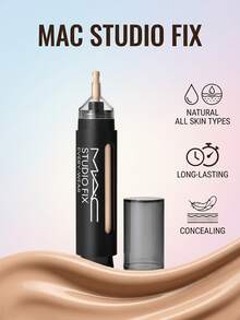 Mac Studio Fix Every-Wear All-Over Face Pen NC12 12 Ml – Concealer Pen, Long-Wearing, For Fair Skin Tones, NC12, Hyaluronic Acid, Suitable For Daily Makeup Routine - NC12 - View 2