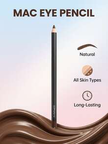 MAC Eye Kohll Costa Riche 1.36 G – Eyeliner, Blendable, For Makeup Enthusiasts, Rich Brown, Suitable For Daily Eye Makeup - Costa Riche - View 2