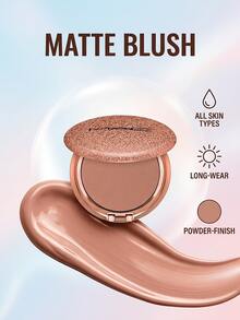 MAC Skinfinish Sunstruck Matte Bronzer Matte Light Rosy 8 g - وردي فاتح غير لامع - مشاهدة 2