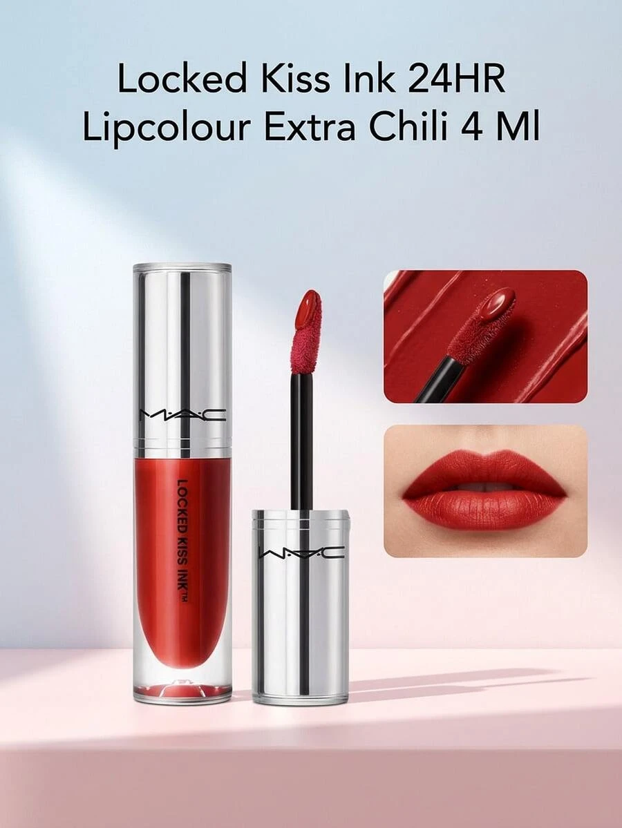 MAC Locked Kiss Ink 24HR Lipcolour Extra Chili 4 Ml - Multicolor - View 1