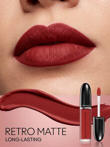 Mac Retro Matte Liquid Lipcolour Chili Addict 5ml – Liquid Lipstick, Matte Finish, For Women, Chili Addict, Suitable For Daily Wear - Chili Addict - View 4