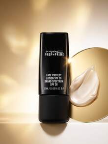 MAC لوشن واقي من الشمس ماك بريب + برايم بحماية SPF 50 / PA+++ 30مل - شفاف - مشاهدة 5