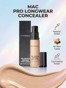 MAC Pro Longwear Concealer NC30 9 Ml – Concealer, Full Coverage, For Oily Skin, NC30, Suitable For Daily Wear - NC30 - View 2