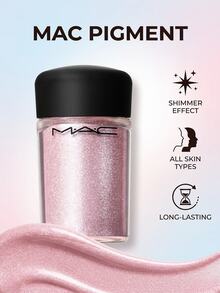 MAC Glitter Pigment Eyeshadow Kitschmas 4.5 G – Eyeshadow, High-Shine, For Makeup Artists, Shimmer Pink, Concentrated Loose Powder, Suitable For Evening Party - Kitschmas - View 2