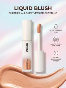 MAC Strobe Beam Liquid Blush Starlite 4.3 Ml – Liquid Blush, Illuminating, For Makeup Enthusiasts, Shimmering Peach, Suitable For Daily Makeup Routine - Starlite - View 2