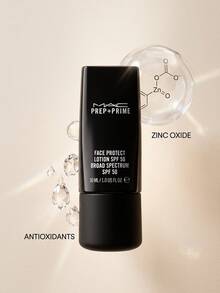 MAC لوشن واقي من الشمس ماك بريب + برايم بحماية SPF 50 / PA+++ 30مل - شفاف - مشاهدة 2