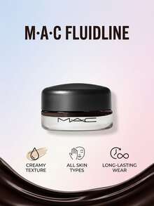 MAC Pro Longwear Paint Pot Eyeshadow Cream Black Mirror 5 G – Eyeshadow, Long-Wearing, For Professional Makeup Artists, Black Mirror, Suitable For Professional Studio Makeup - Black Mirror - View 2