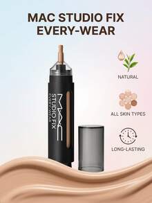 Mac Studio Fix Every-Wear All-Over Face Pen NC30 12ml – Foundation & Concealer, Full Coverage, For All Skin Types, NC30, Suitable For Daily Face Makeup - NC30 - View 2