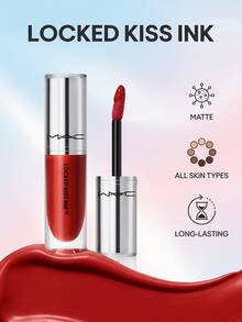 MAC Locked Kiss Ink 24HR Lipcolour Extra Chili 4 Ml - Multicolor - View 2