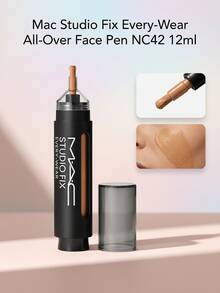 Mac Studio Fix Every-Wear All-Over Face Pen NC42 12ml – Concealer Pen, Long-Wearing, For All Skin Types, NC42, Caffeine, Suitable For Daily Makeup Routine - NC42 - View 1