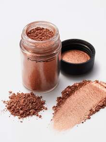 MAC Glitter Pigment Eyeshadow Copper Sparkle 4.5 G – Eyeshadow, High-Shine, For Makeup Artists, Copper, Suitable For Evening Parties - Copper Sparkle - View 3