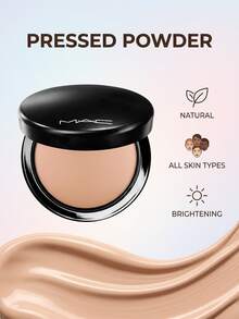 MAC Mineralize Skinfinish Natural Medium Dark 10 G – Face Powder, Matte Finish, For Medium Dark Skin Tones, Medium Dark, Minerals, Suitable For Daily Makeup Routine - Medium Tan - View 2