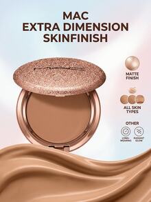 MAC SKINFINISH SUNSTRUCK MATTE BRONZER 8g – Bronzer, Long-Wearing, For Makeup Enthusiasts, Matte, Suitable For Daily Face Contouring - Matte Light Golden - View 2