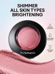 Mac Mineralize Blush Gentle – Blush, Luminous Finish, For Makeup Enthusiasts, Raspberry Pink, Baked Minerals, Suitable For Daily Makeup Routine - Gentle - View 2